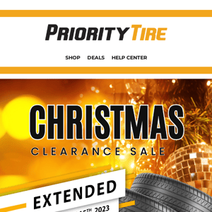 Last Chance to Buy Tires at Discounted Rates