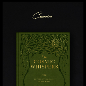 Cosmic Whisper Rune Book Cover Revealed!