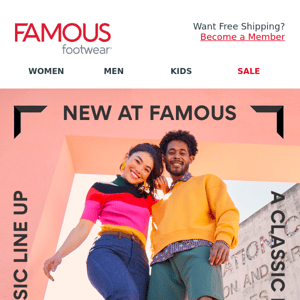 What’s new at Famous? Reebok Classics