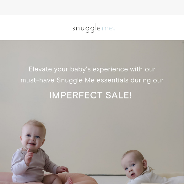 One day only: Thursday's Imperfect sale!