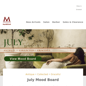 July Mood Board 🌻