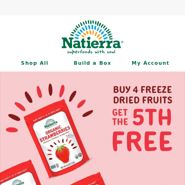 Buy 4, Get the 5th Free!