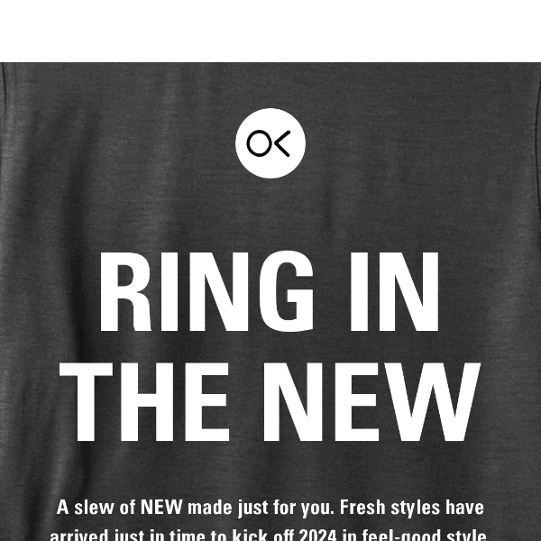 Ring in the NEW...