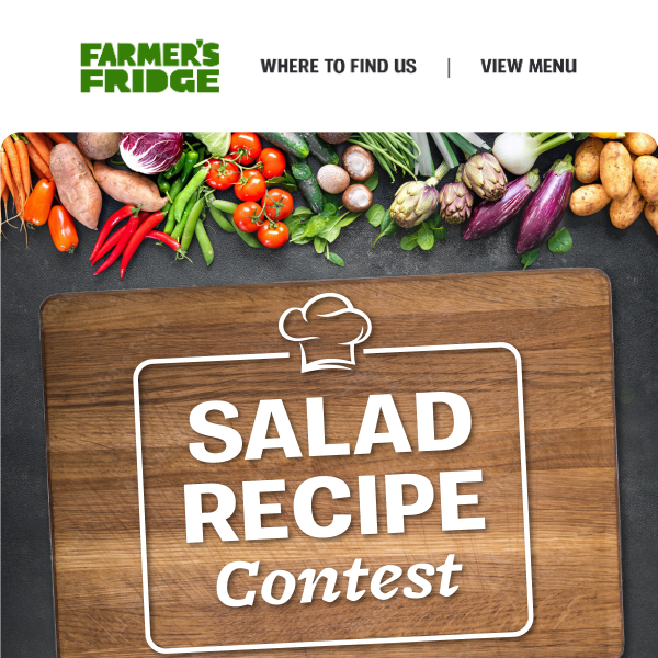 Enter now: Salad Recipe Contest 🥗👩‍🍳