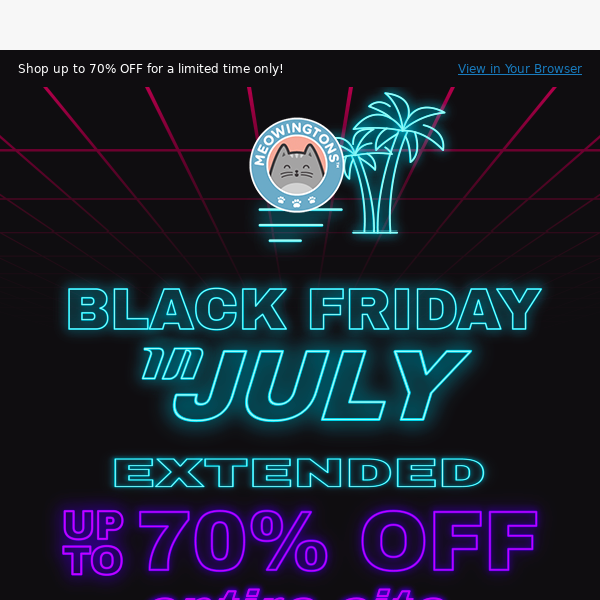 BLACK FRIDAY IN JULY 🖤⚡️ EXTENDED
