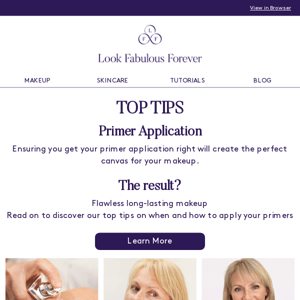 Top Tips | Primer Application