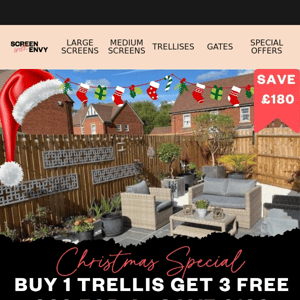 🌟 Last Few 4 Trellis for £60 - Save £180! Choose Your Design / Colour 🌟