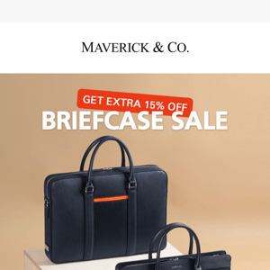 2 Days Only: All Briefcases 15% Off