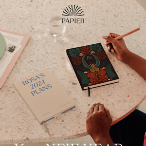 Get Ready for 2024 with Papier's New and Improved Diaries! 📚