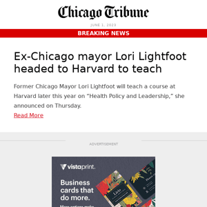 Ex-Chicago mayor Lori Lightfoot headed to Harvard to teach