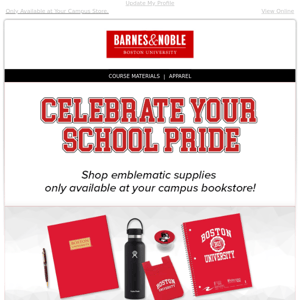 Celebrate Your School Pride