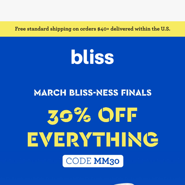 🏀The March Bliss-ness Finals are here!