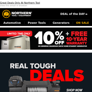 Real Tough Deals: Save Up To 70%