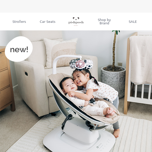 First look: NEW 4moms mamaRoo colors! 🌷