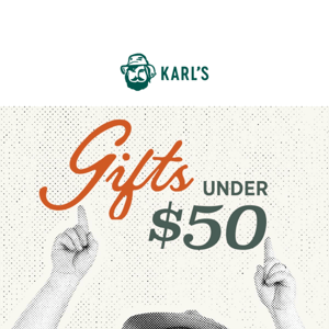 Gifts under $50😱