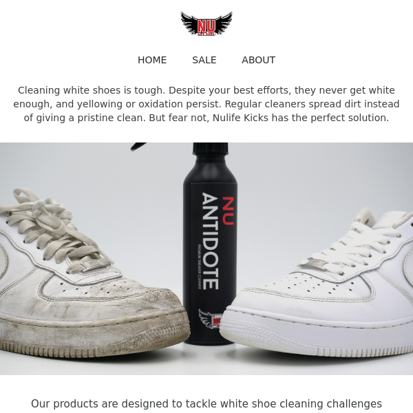 Achieving True White Sneakers - No More Yellowing or Oxidation
