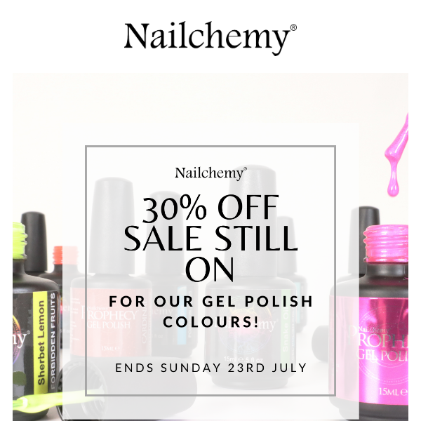 Our Sale Is STILL ON!