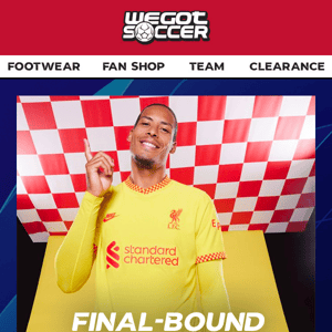 Celebrate UCL Finalists Liverpool! Jersey Markdowns Inside