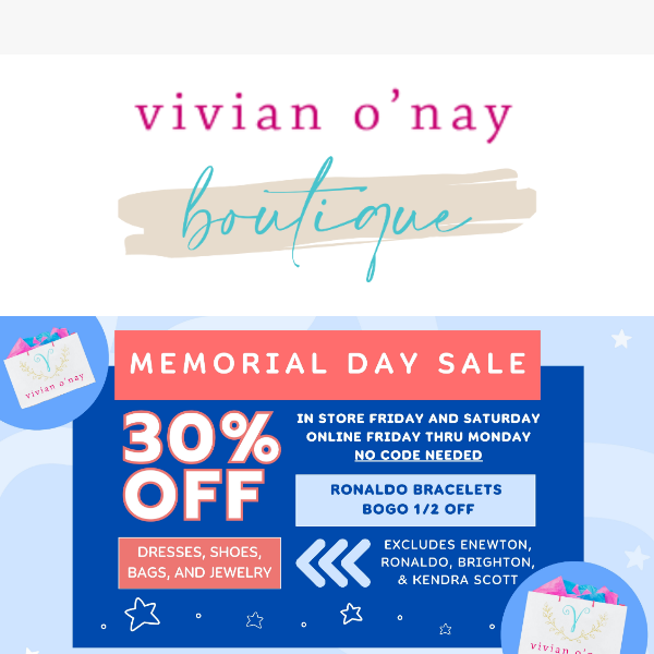 🇺🇸💥 Memorial Day Spectacular: Shop and Save Now!