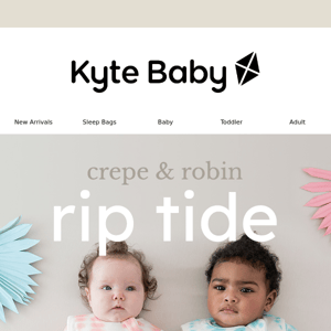 🌊 Make waves with Crepe & Robin Rip Tide