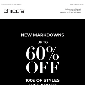 Summer's Here... With New Markdowns!