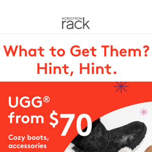 Perfect presents from UGG®, adidas & Barefoot Dreams