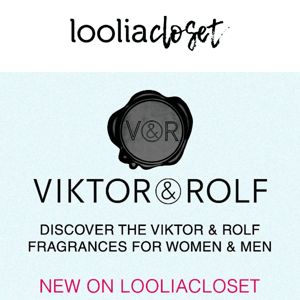 NEW LAUNCH ALERT🤩📢Viktor & Rolf fragrances novelties are NOW available at Loolia Closet💃