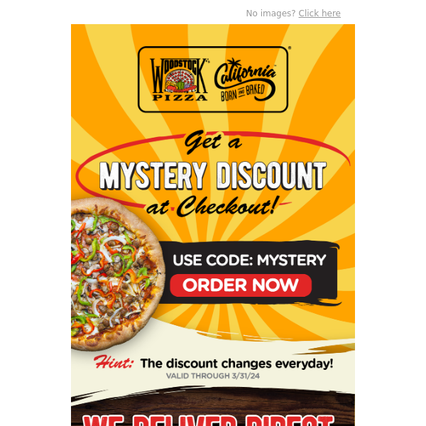 Yesterday is History, Today's a Pizza Mystery