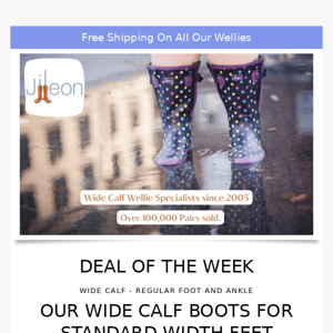 Deal of the Week - Save £20 on Winter Wellies