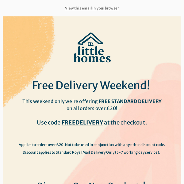 Free Delivery! This Weekend Only! ✨