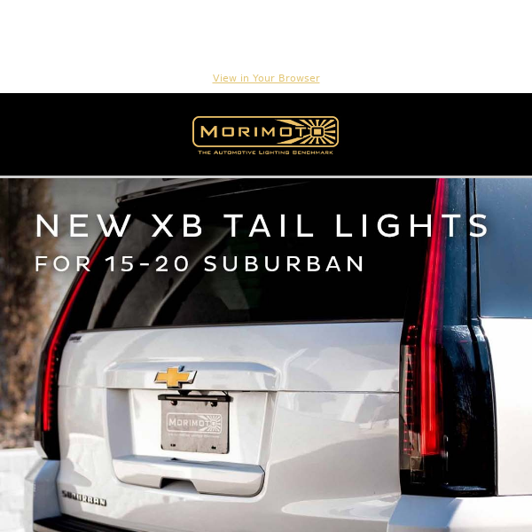 Contemporary Tail Light Upgrade for Your Suburban