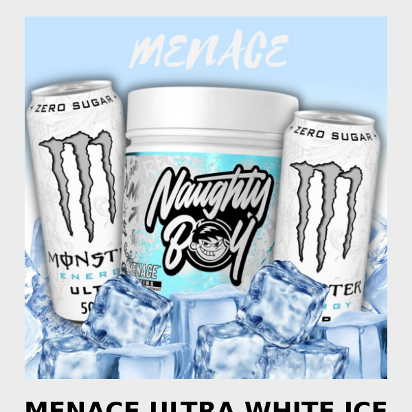 Limited Edition Menace Ultra White Ice Pre-Workout Is Back!