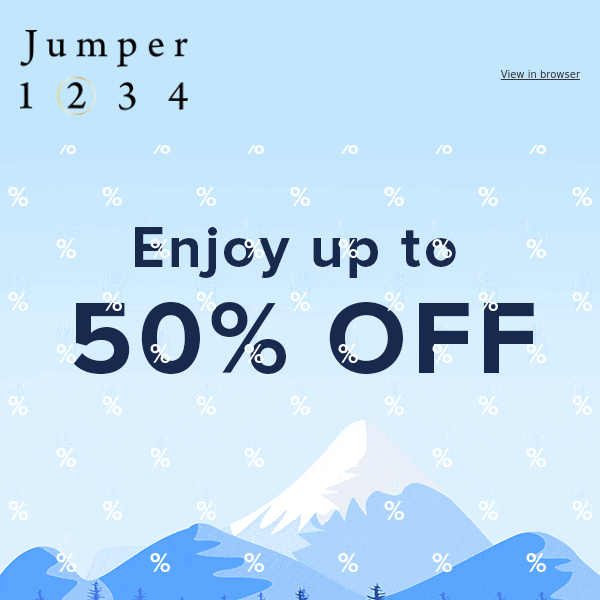 Winter Sale is Here!