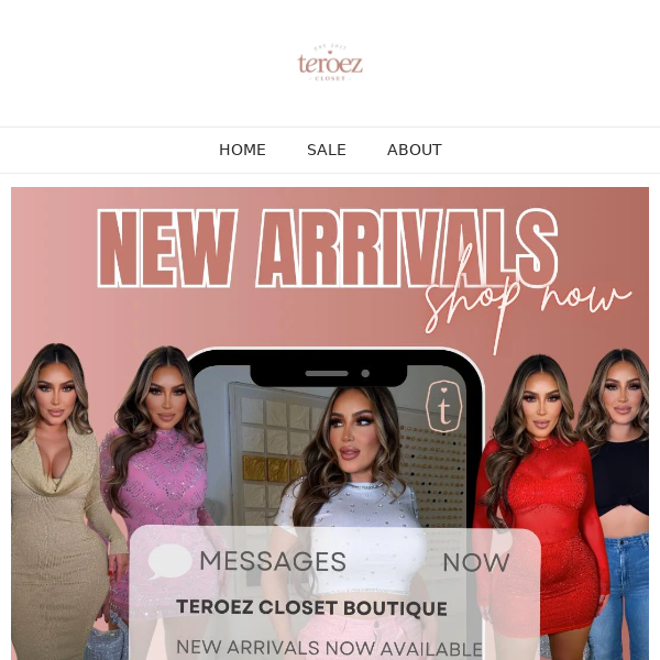 NEW ARRIVALS❤️🧑🏻‍🎄USE DISCOUNT CODE '1217' Teroezcloset.com