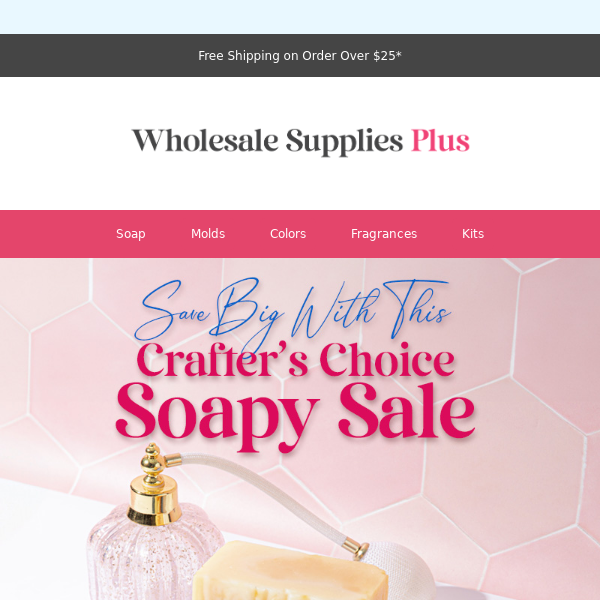 We’ve Got a Soaptastic Sale For You 🧼