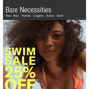 It's Your Lucky Day - Swim Is 25% Off