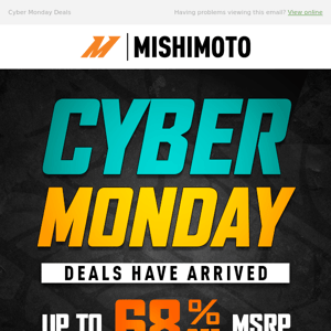 Pssst...Cyber Monday Deals Are Live Now!