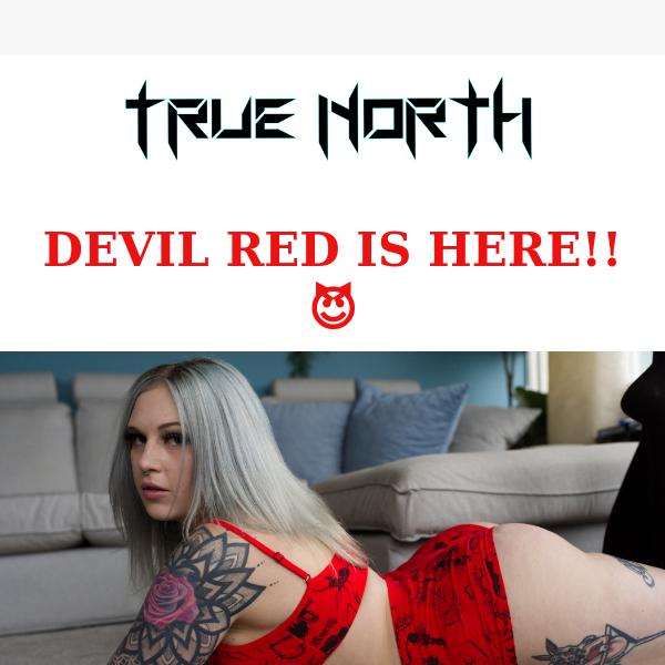 BABES....DEVIL RED IS HERE! 😈😍