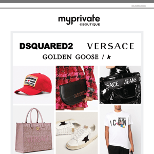 ⚡ Dsquared2, Versace & Golden Goose: Exclusive Selection