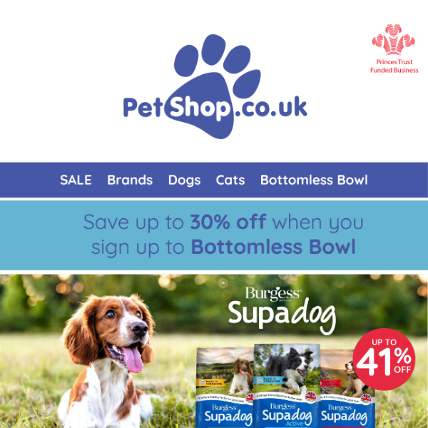 Shop up to 41% off Burgess Suapdog ✨