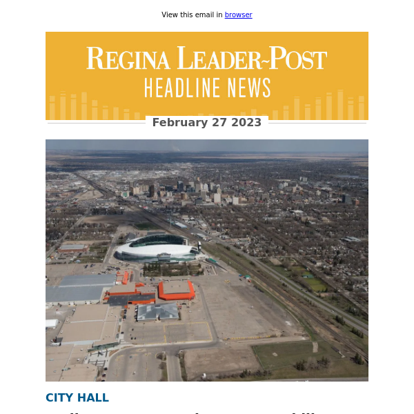 Trail system, aquatic centre and library top Regina priorities: catalyst committee report