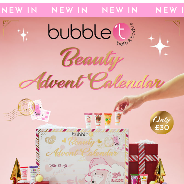 Our £30 Beauty Advent Calendar is here!