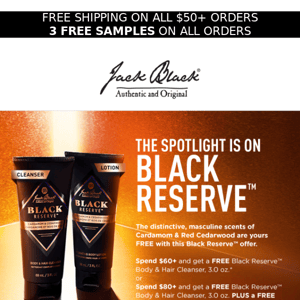 Final Hours: Get your FREE Black Reserve Gift!