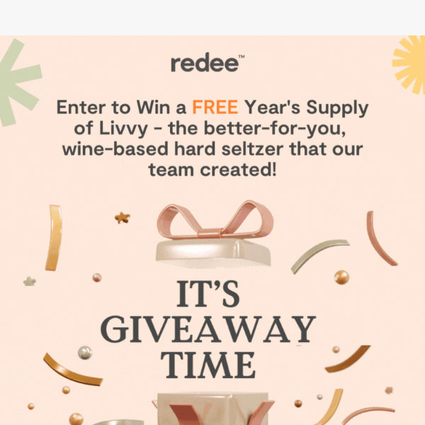 Enter to win a FREE Year's Supply of Hard Seltzer!