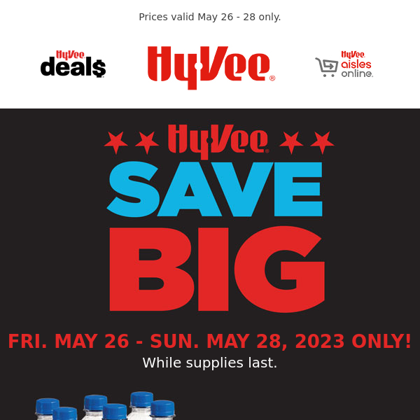 Save BIG All Weekend ❤️ 💙