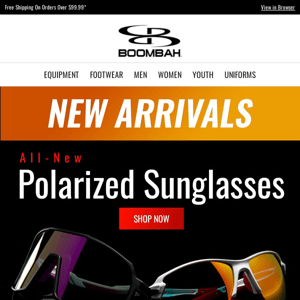 New Sunglasses And Footwear Are Here!