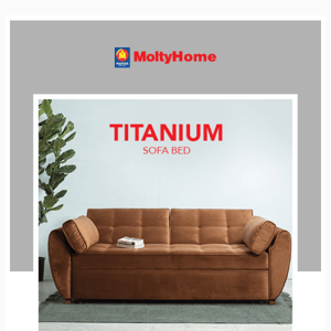 Unveiling Elegance: Introducing Titanium Sofa Bed!