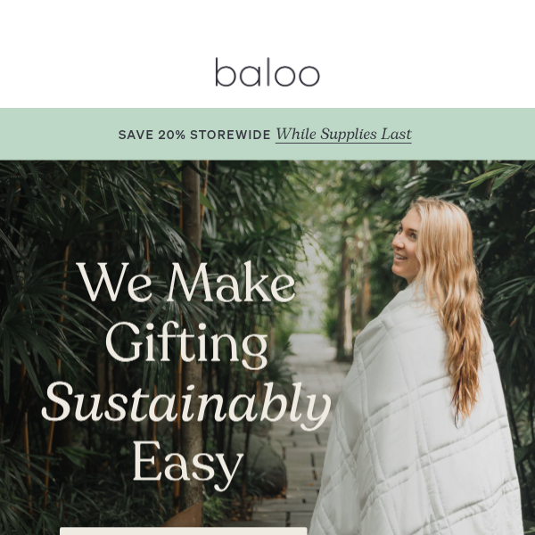 How to Gift Sustainably