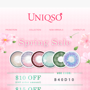 🌸Spring Sale🌸 Feel the breeze of spring as your eyes shine anew!