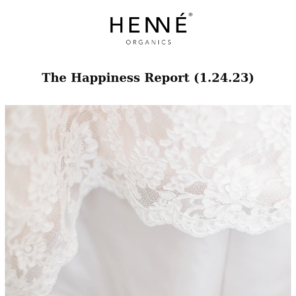 🌞 The Happiness Report (1.24.23)